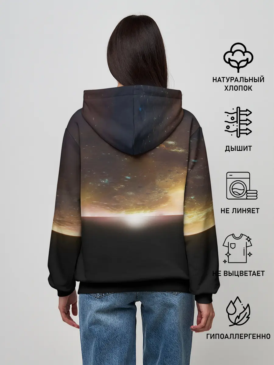 Женское худи / WARFRAME Planet