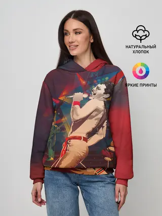 Женское худи / Фредди Меркьюри