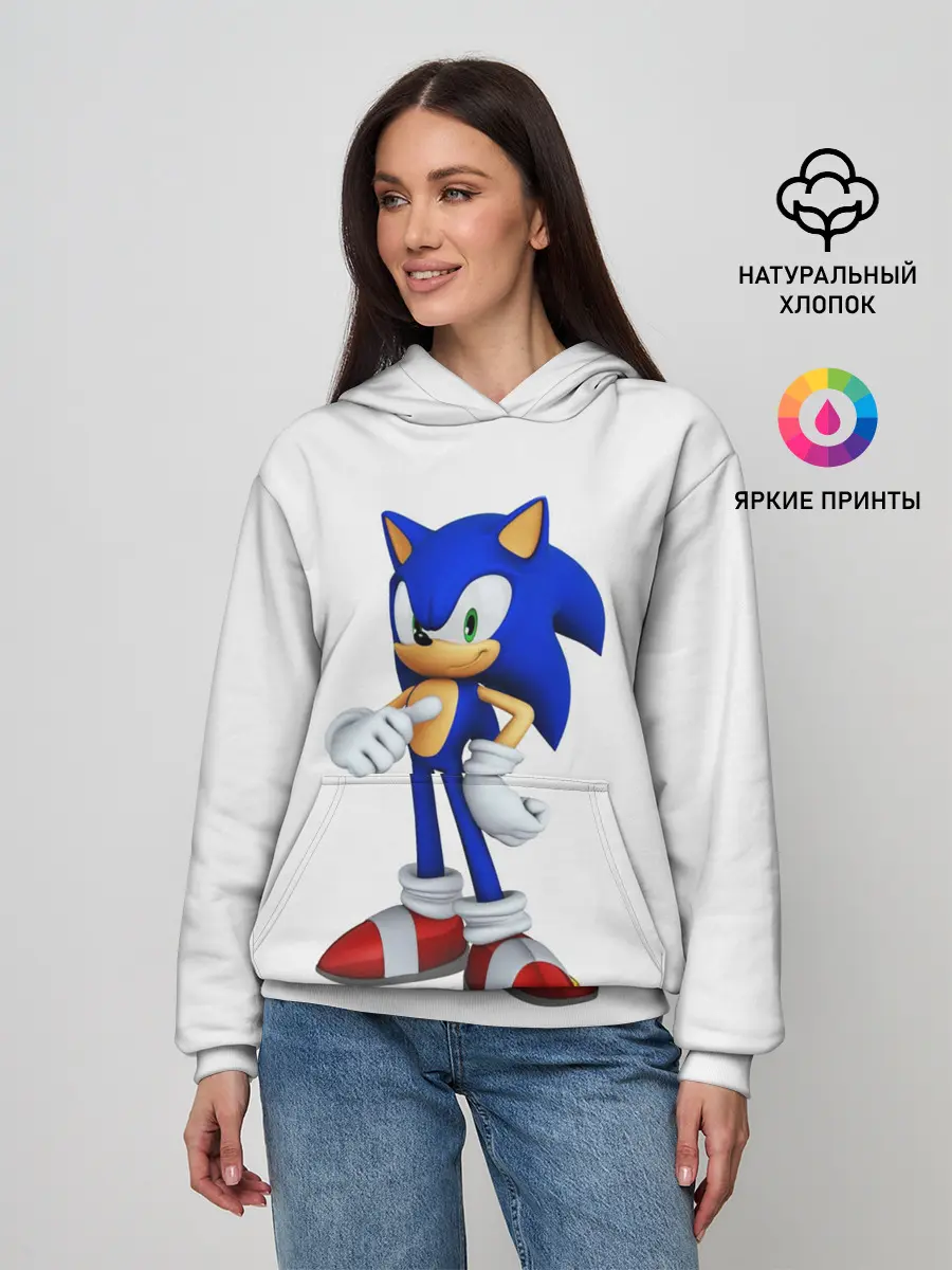 Женское худи / Sonic