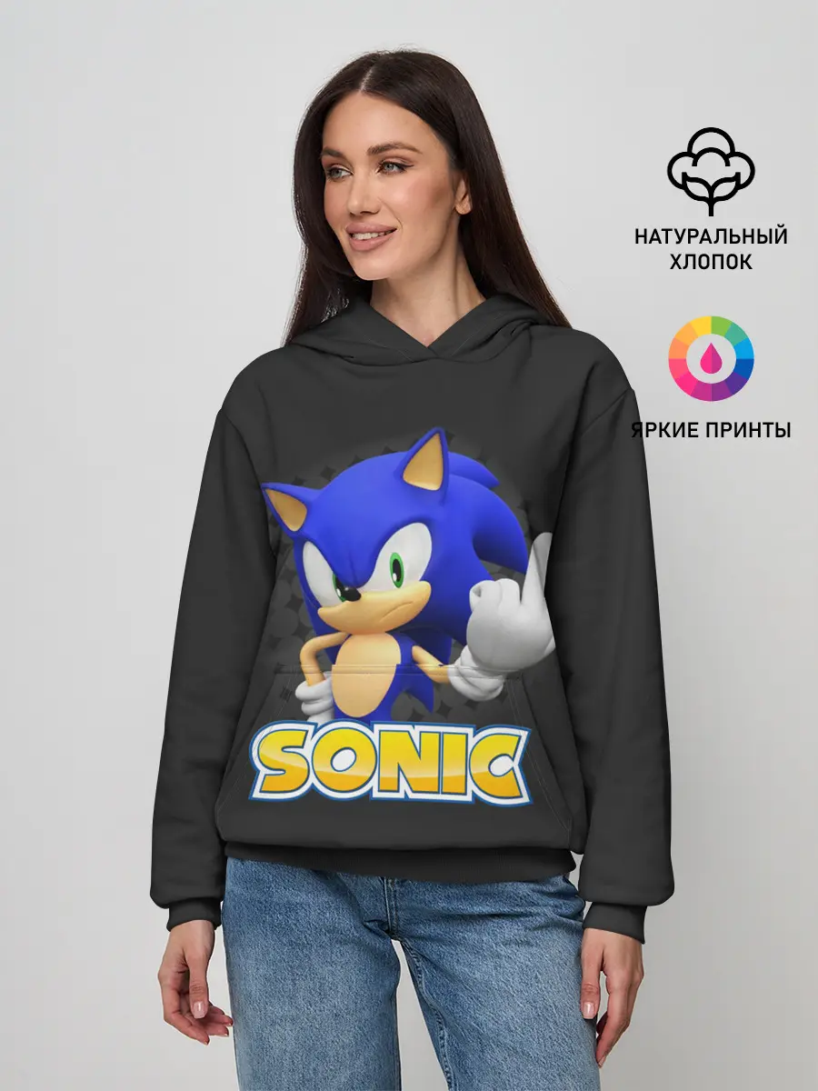 Женское худи / Sonic