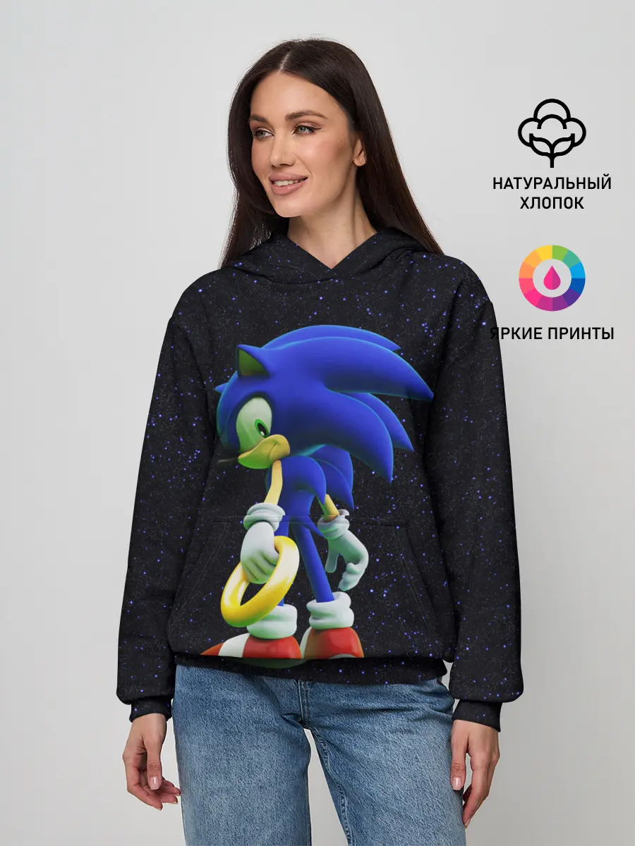 Женское худи / Sonic