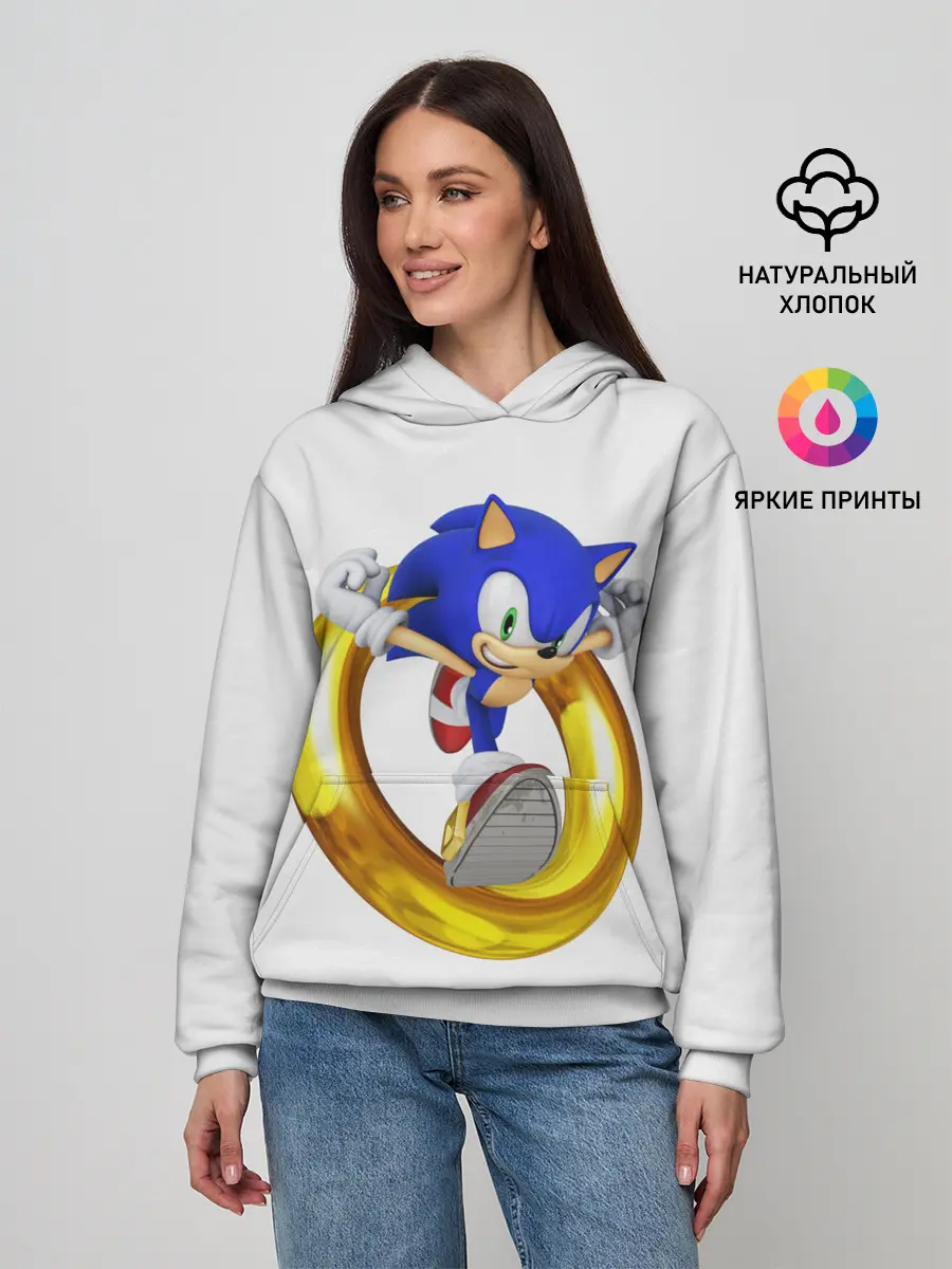 Женское худи / Sonic