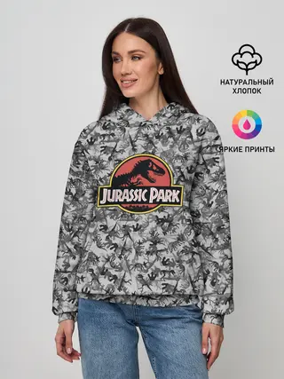 Женское худи / Jurassic Park