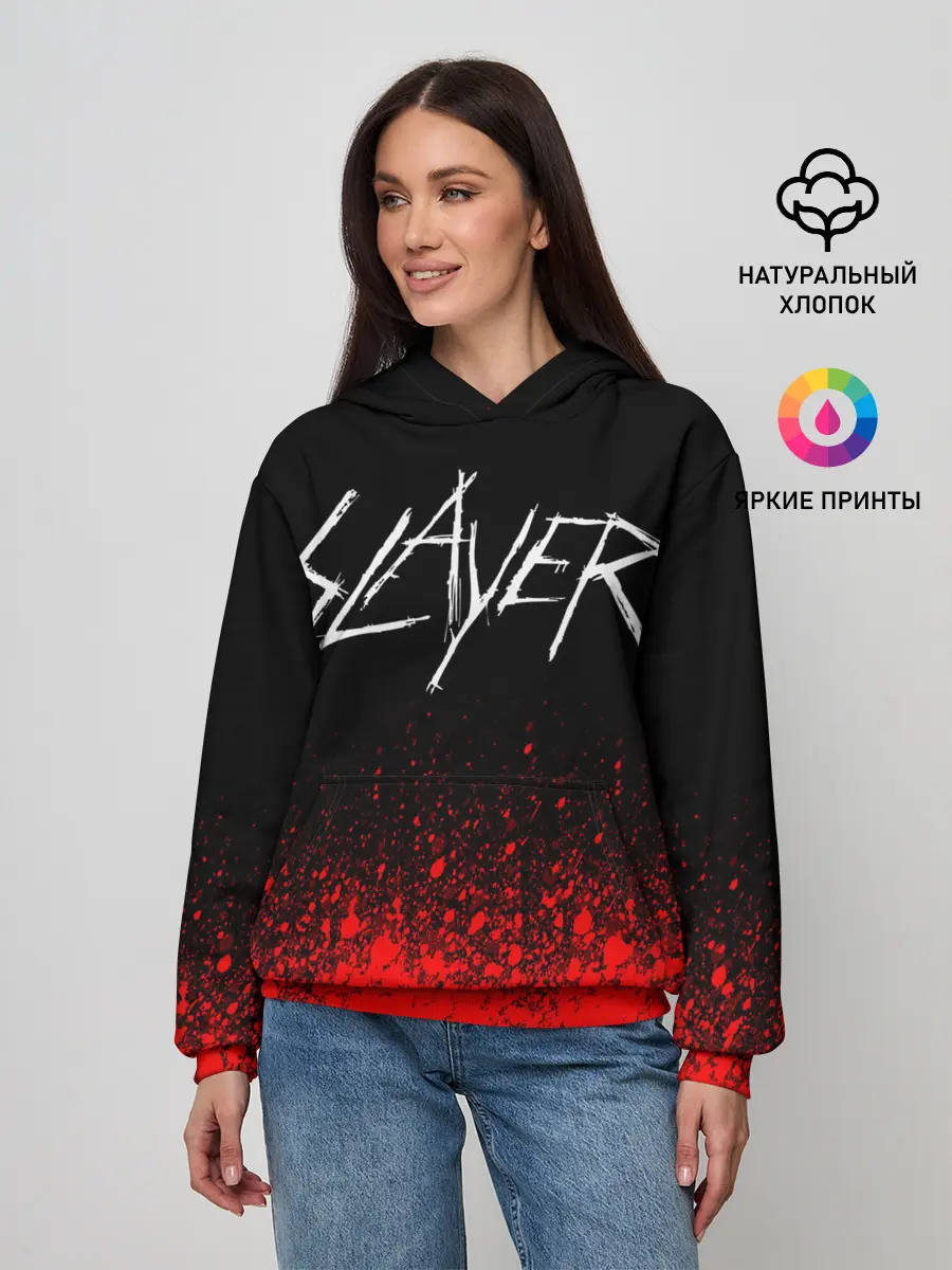 Женское худи / SLAYER