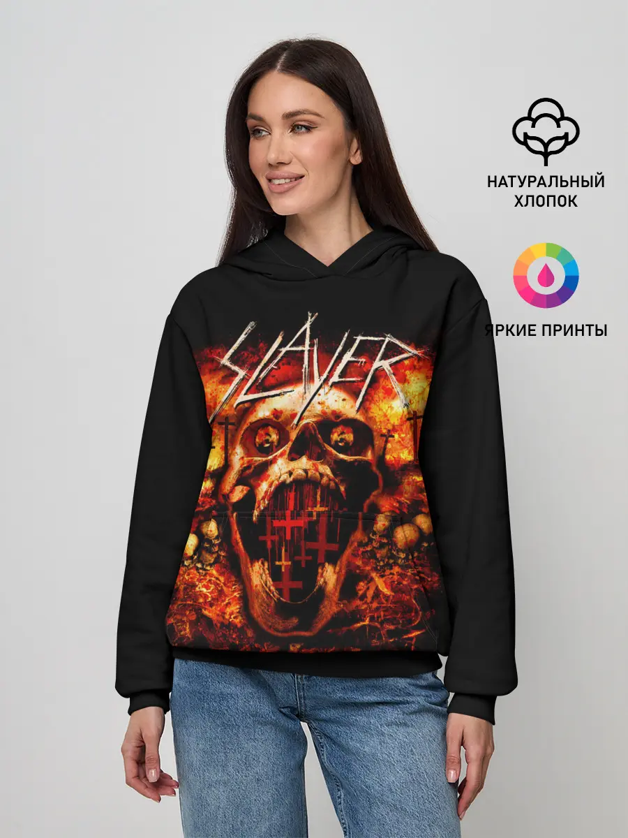 Женское худи / SLAYER