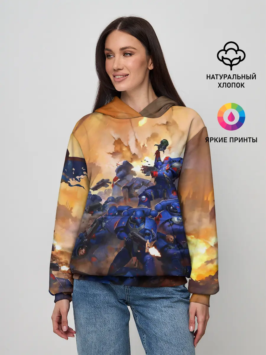 Женское худи / WARHAMMER 40K