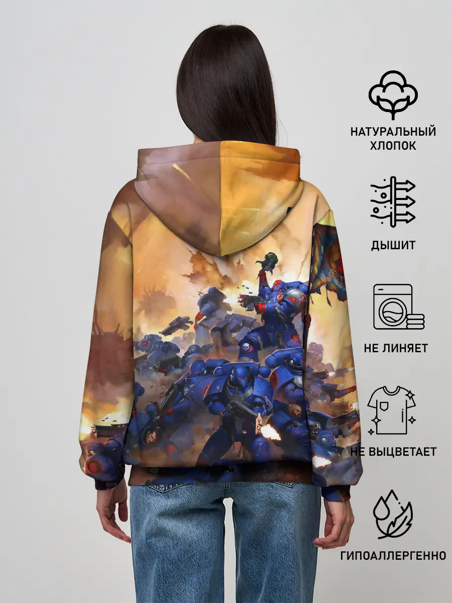 Женское худи / WARHAMMER 40K