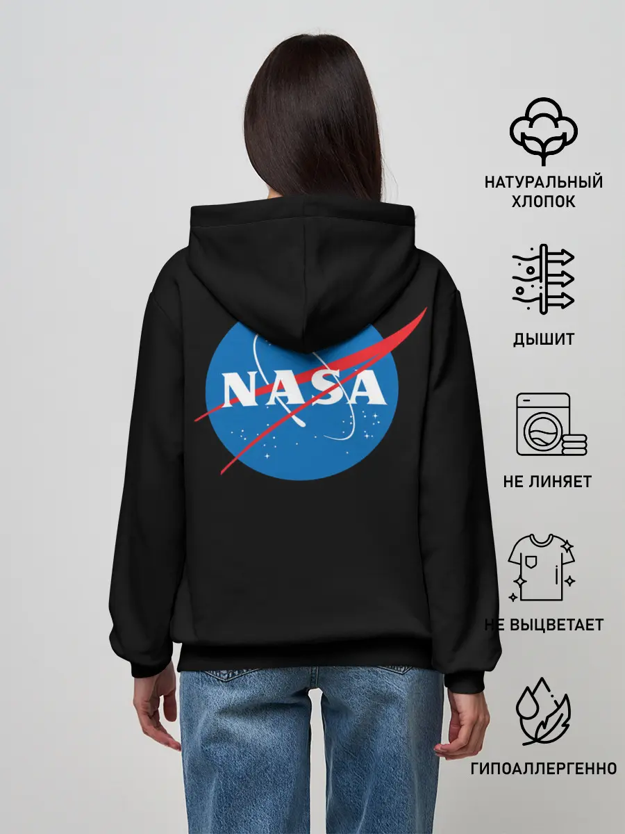 Женское худи / Nasa