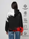 Женское худи / БРЫЗГИ КРАСОК