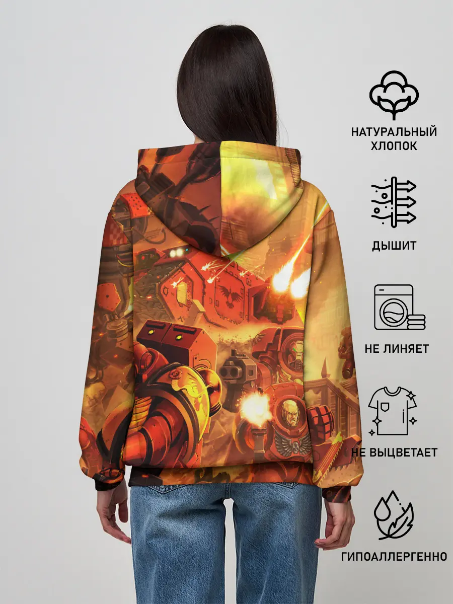 Женское худи / WARHAMMER 40K