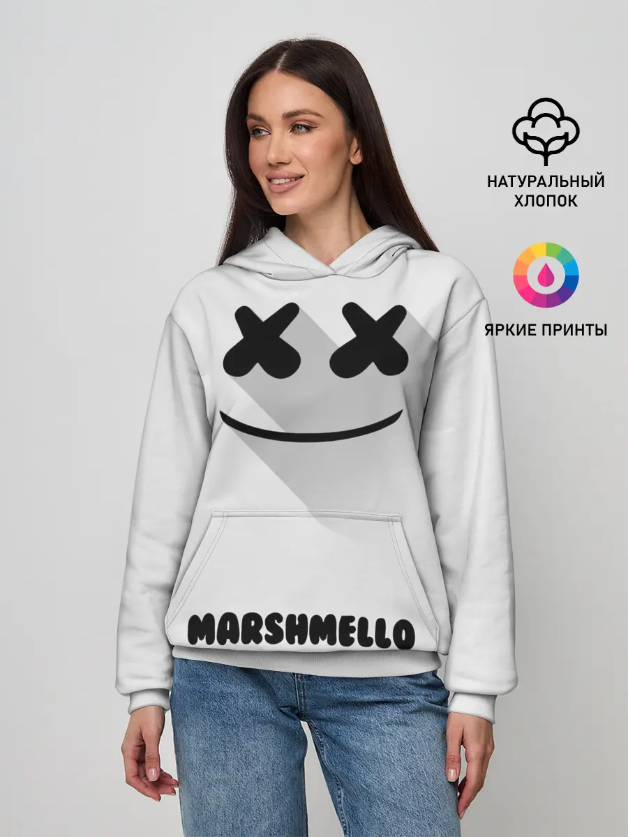 Женское худи / РЮКЗАК MARSHMELLO