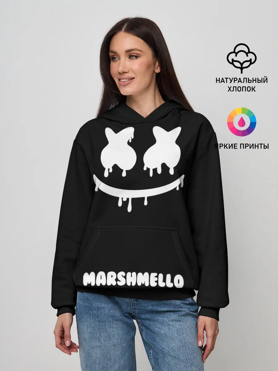 Женское худи / РЮКЗАК MARSHMELLO