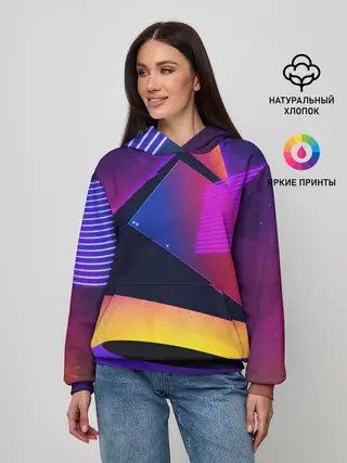 Женское худи / СТИЛЬ ГЕОМЕТРИЯ