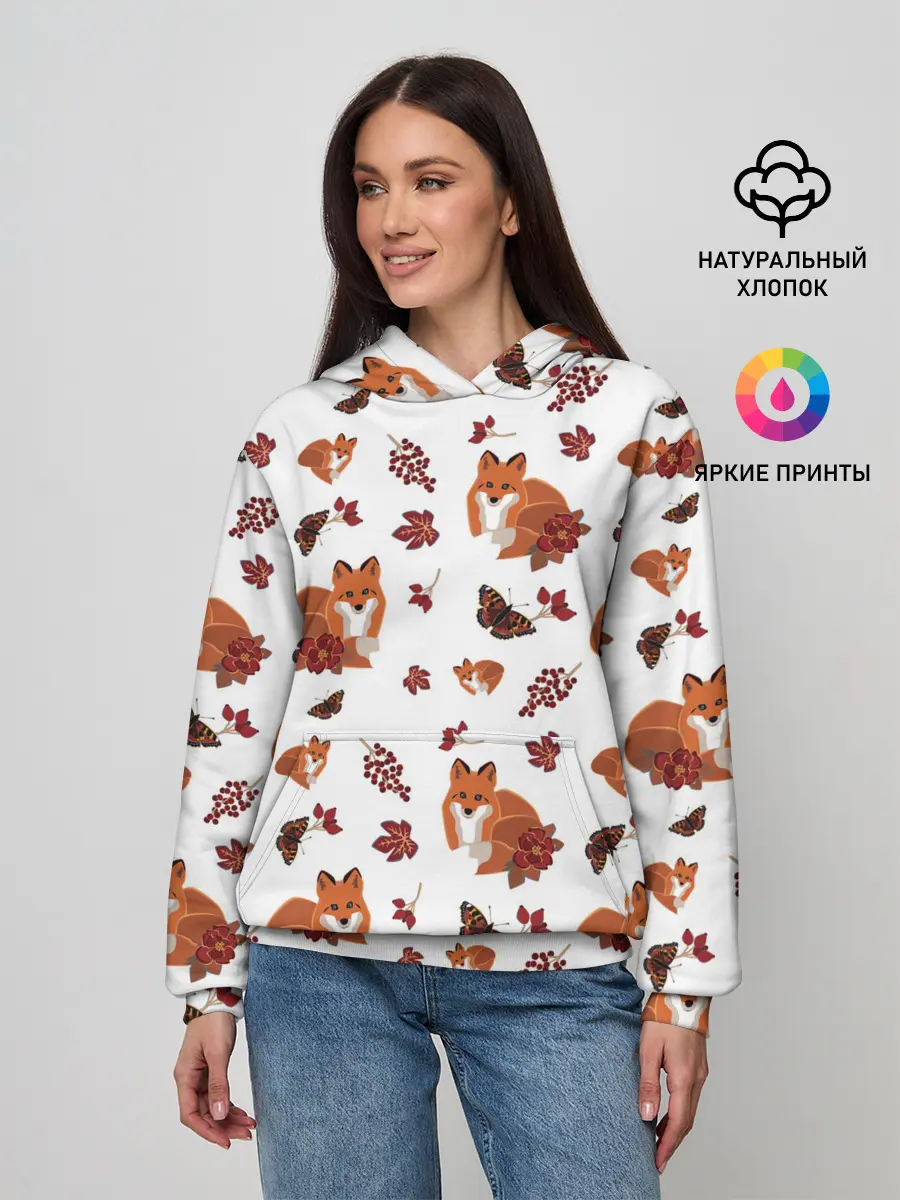 Женское худи / Лиса