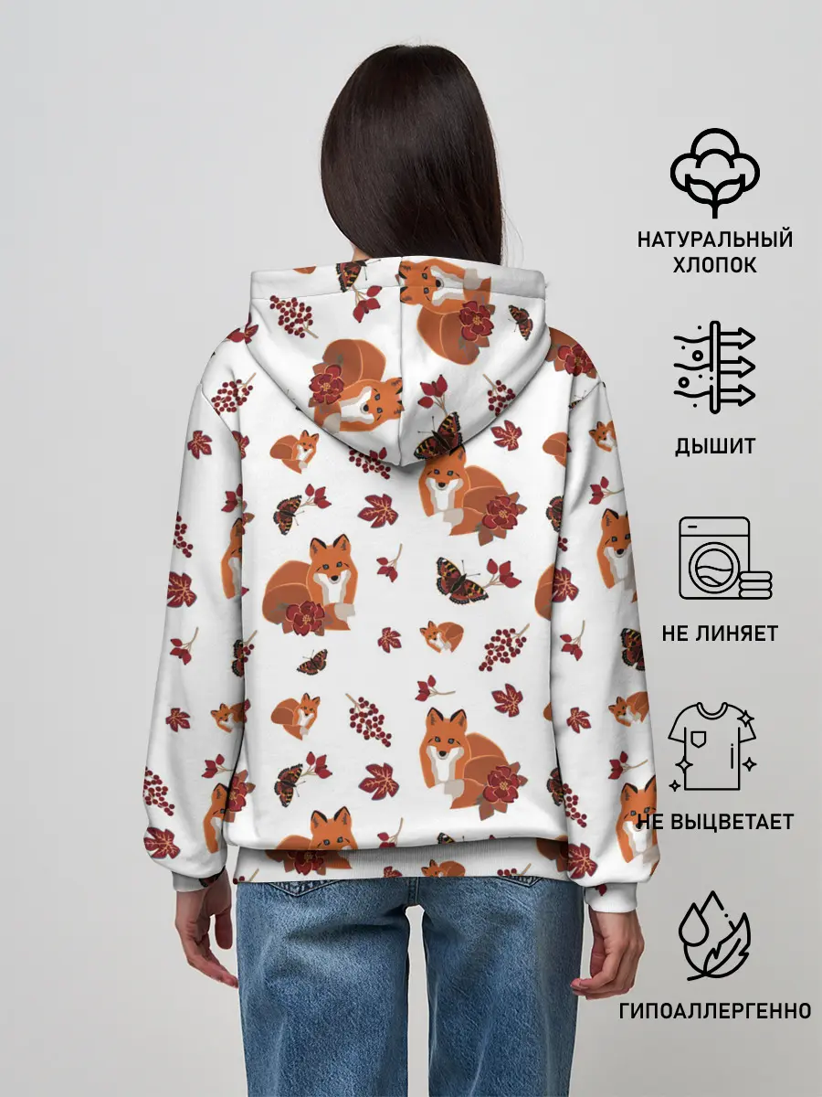 Женское худи / Лиса