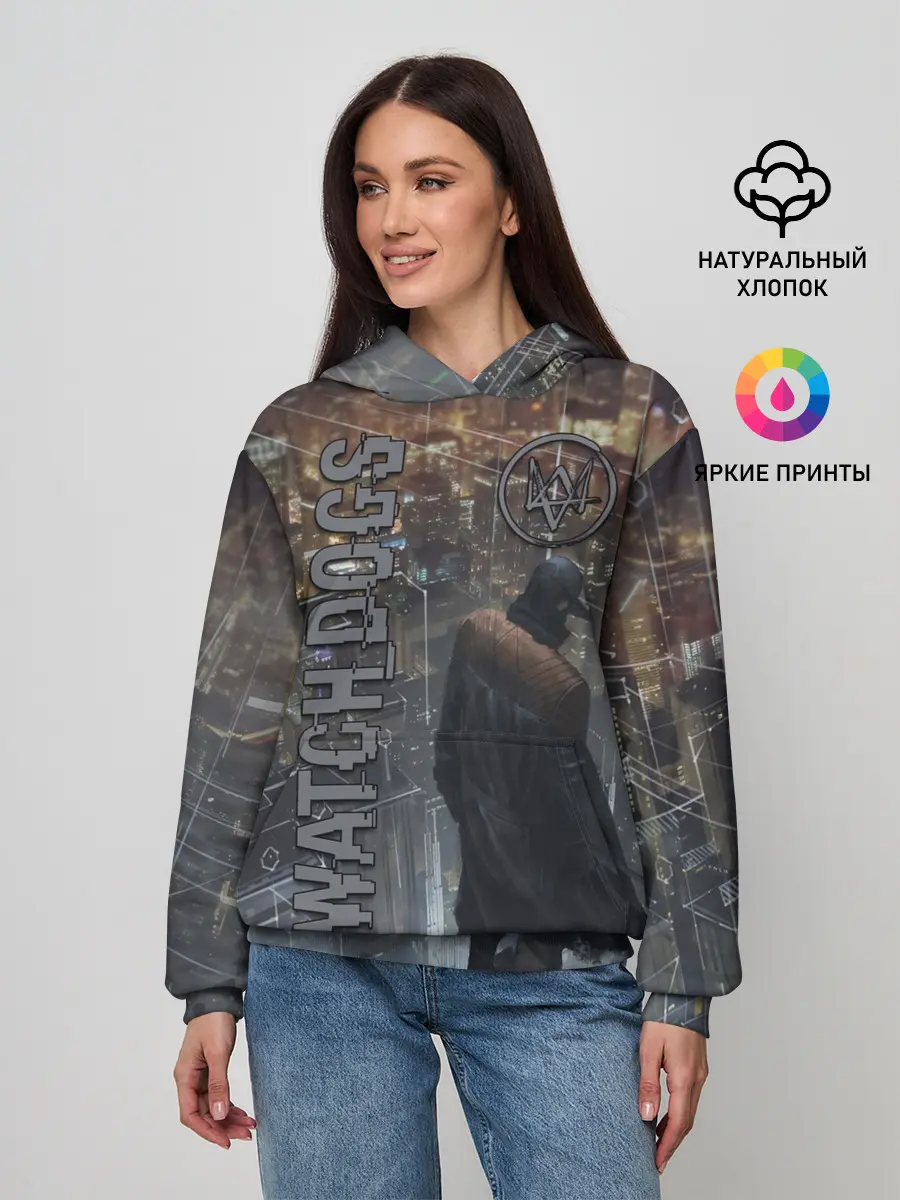 Женское худи / Watch Dogs