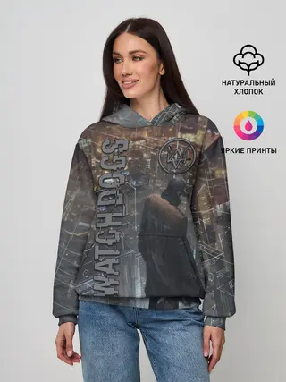 Женское худи / Watch Dogs