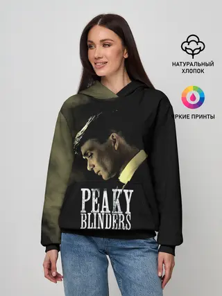 Женское худи / Острые козырьки