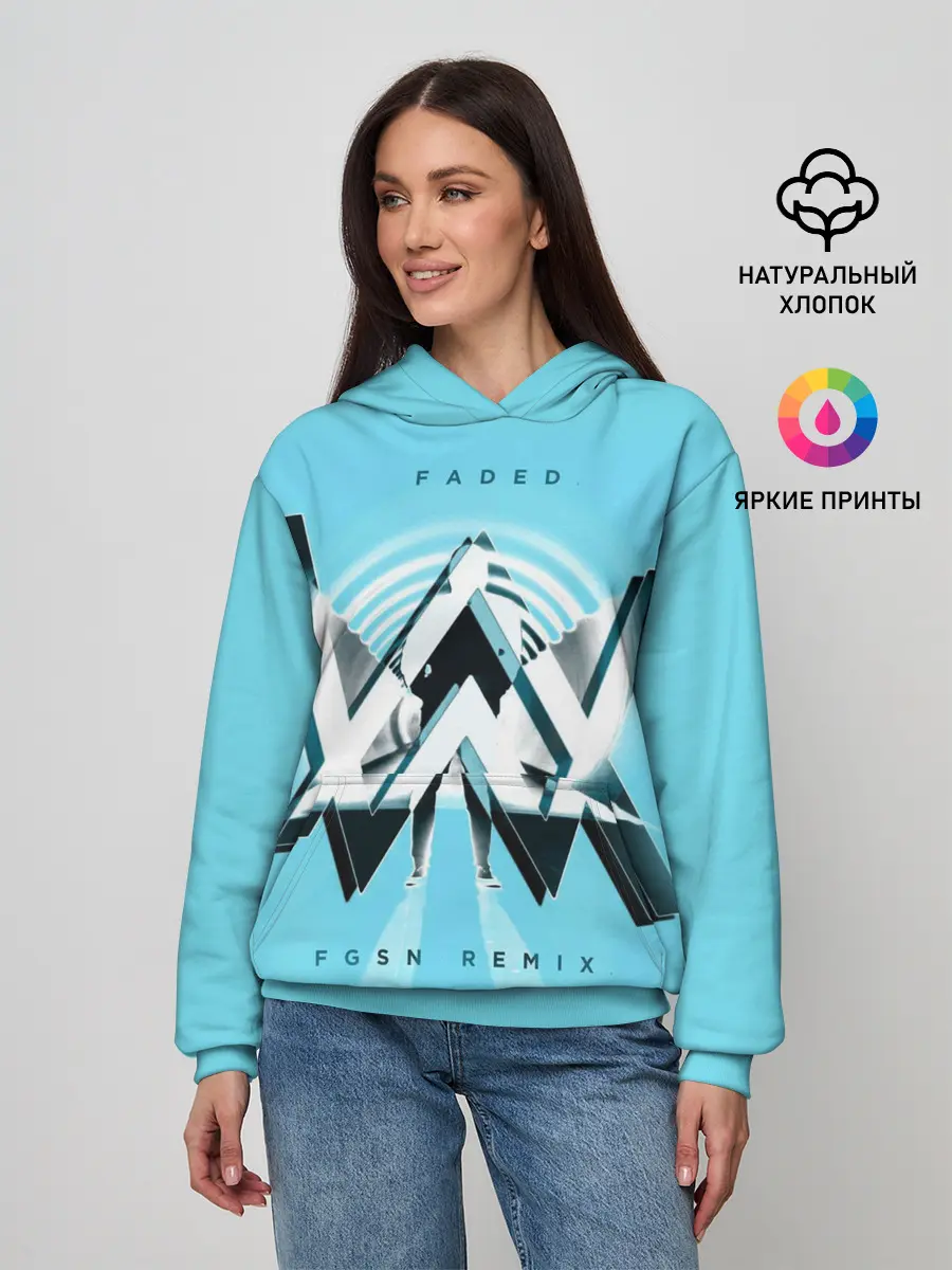 Женское худи / Alan Walker