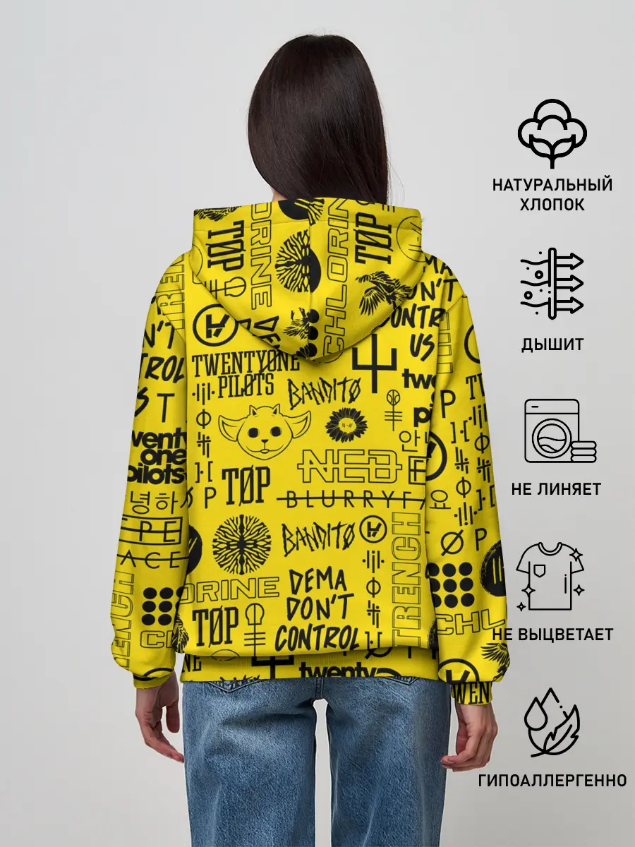 Женское худи / TWENTY ONE PILOTS