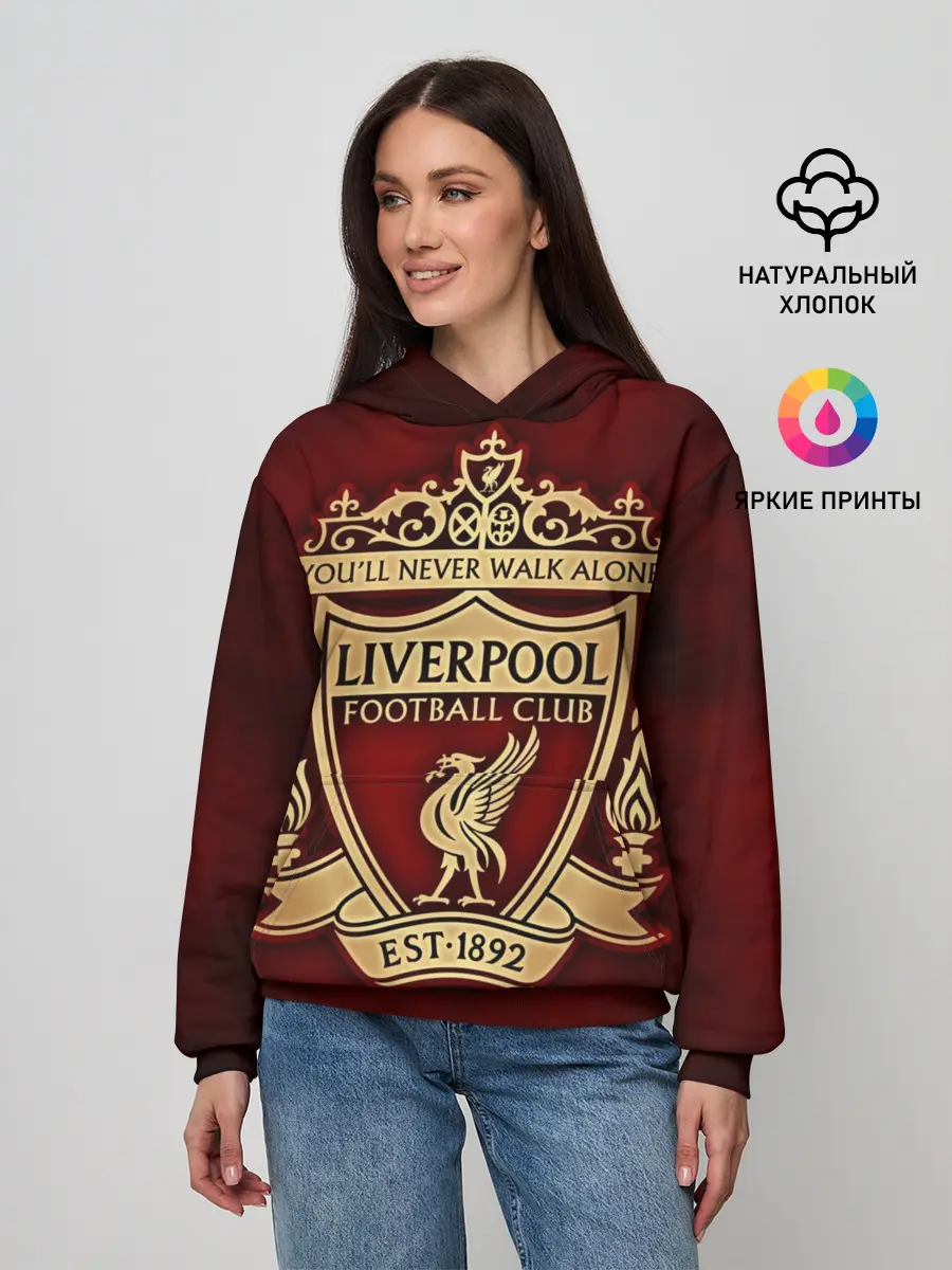 Женское худи / Ливерпуль