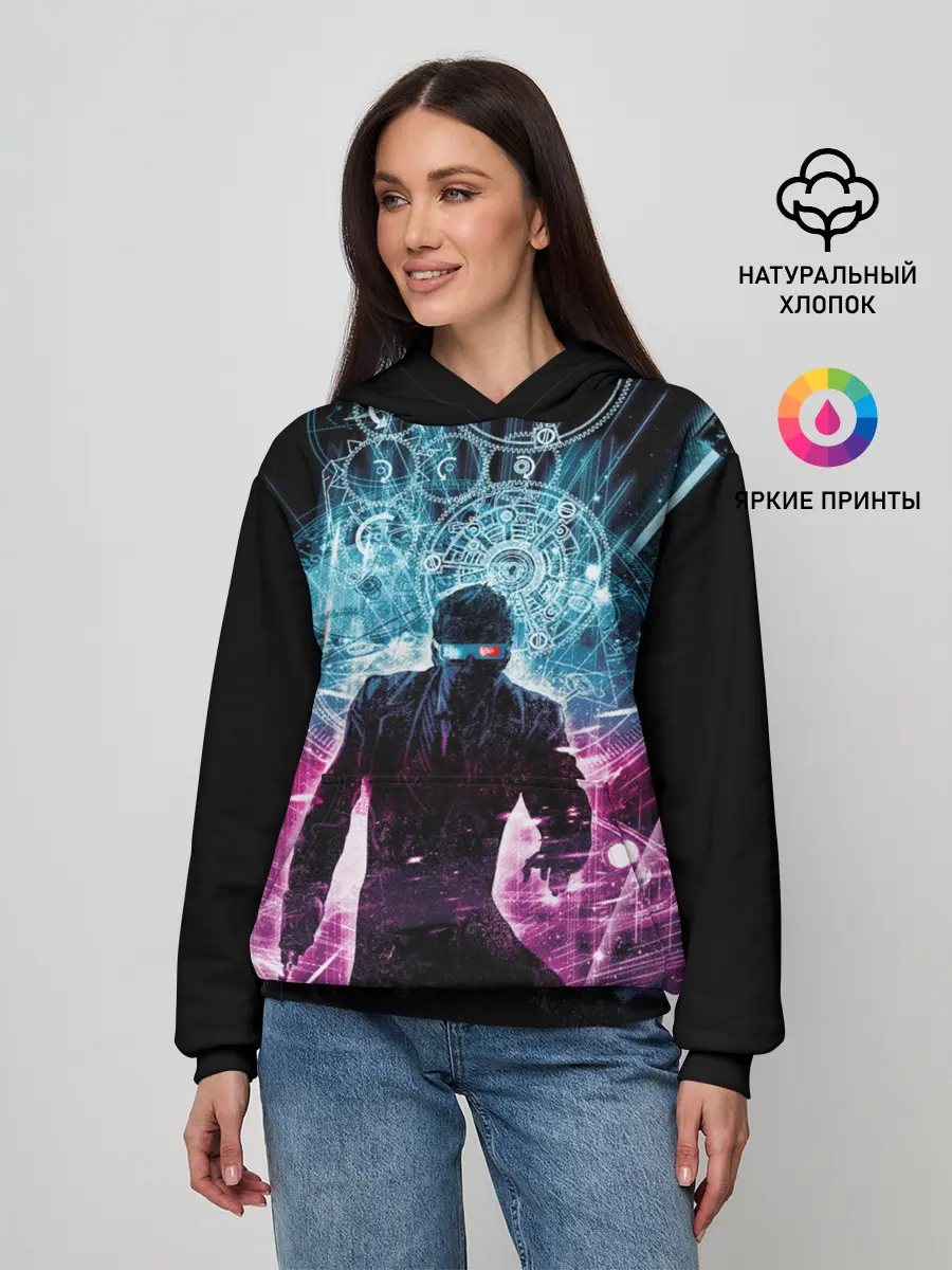 Женское худи / Доктор Кто