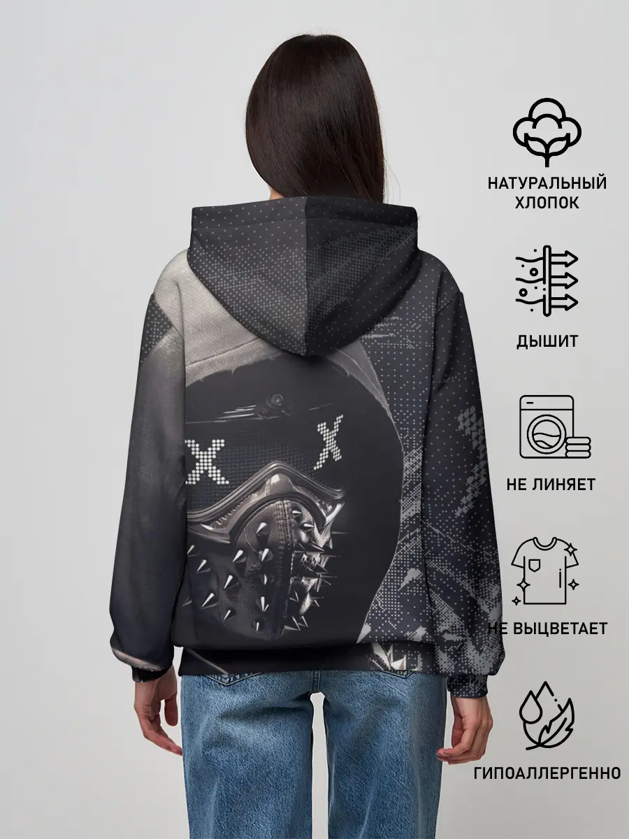 Женское худи / WATCH DOGS