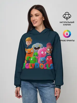 Женское худи / UglyDolls. Куклы с характером