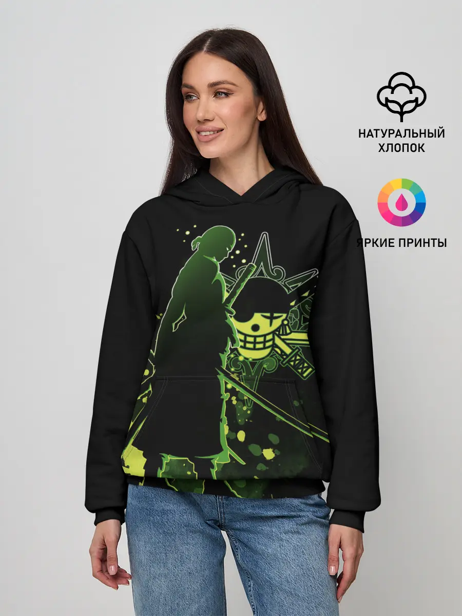 Женское худи / меч One Piece
