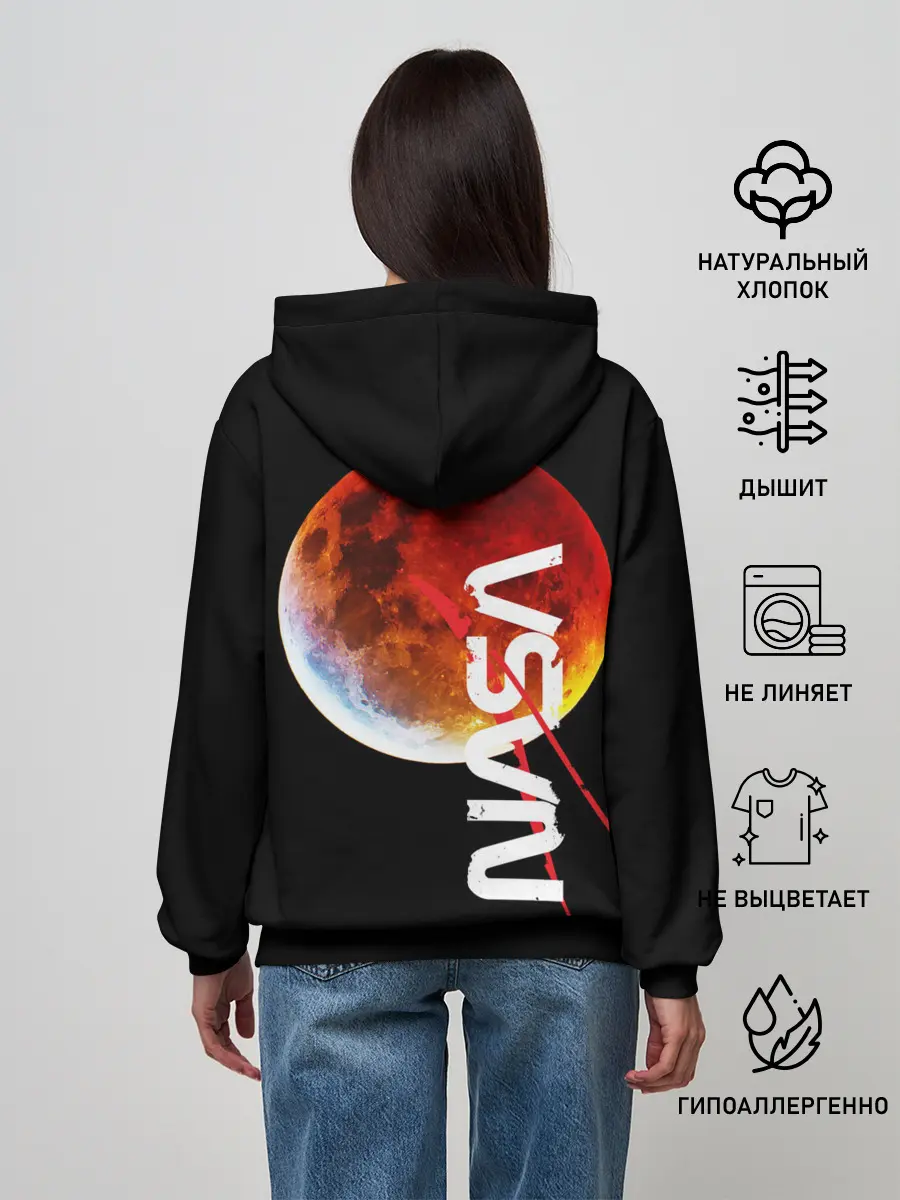 Женское худи / Nasa austronaut