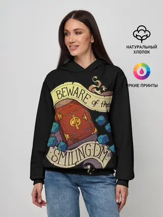 Женское худи / Beware of the smiling