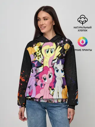 Женское худи / MY LITTLE PONY