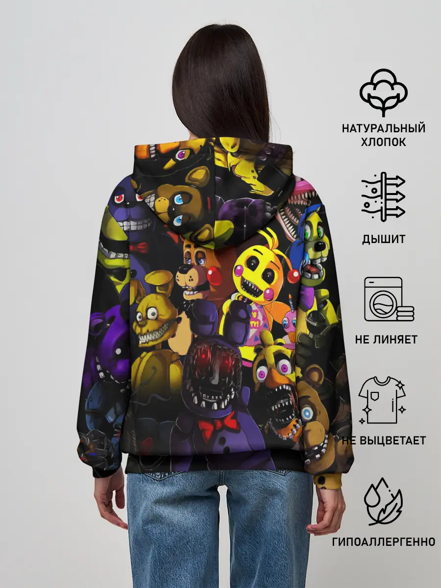 Женское худи / FIVE NIGHTS AT FREDDYS