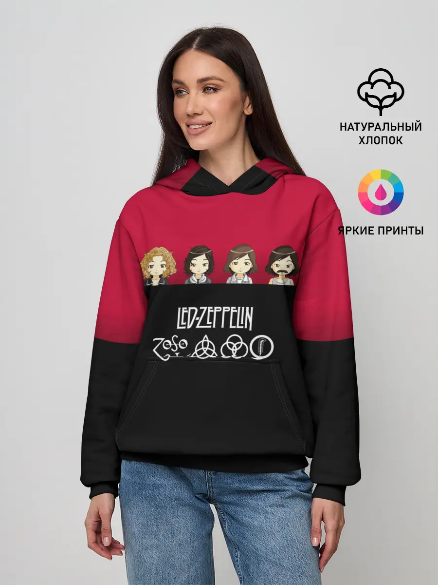 Женское худи / Led Zeppelin