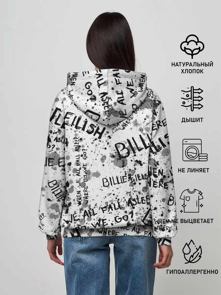 Женское худи / BILLIE EILISH - Where Do We Go