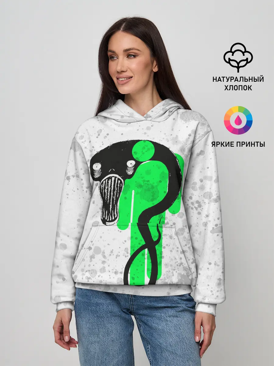 Женское худи / BILLIE EILISH - Blohsh & Ghoul