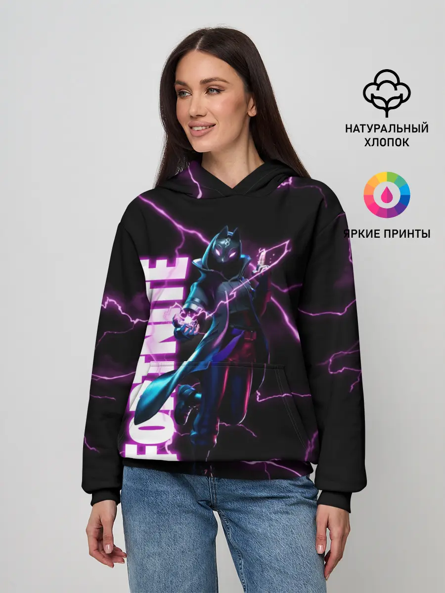 Женское худи / ТАНУКИ FORTNITE