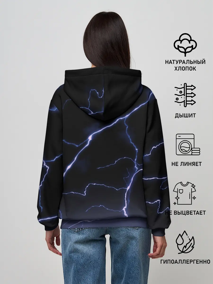 Женское худи / НЕСОКРУШИМЫЙ РЫЦАРЬ FORTNITE