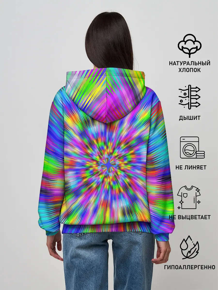 Женское худи / ПСИХОДЕЛИКА
