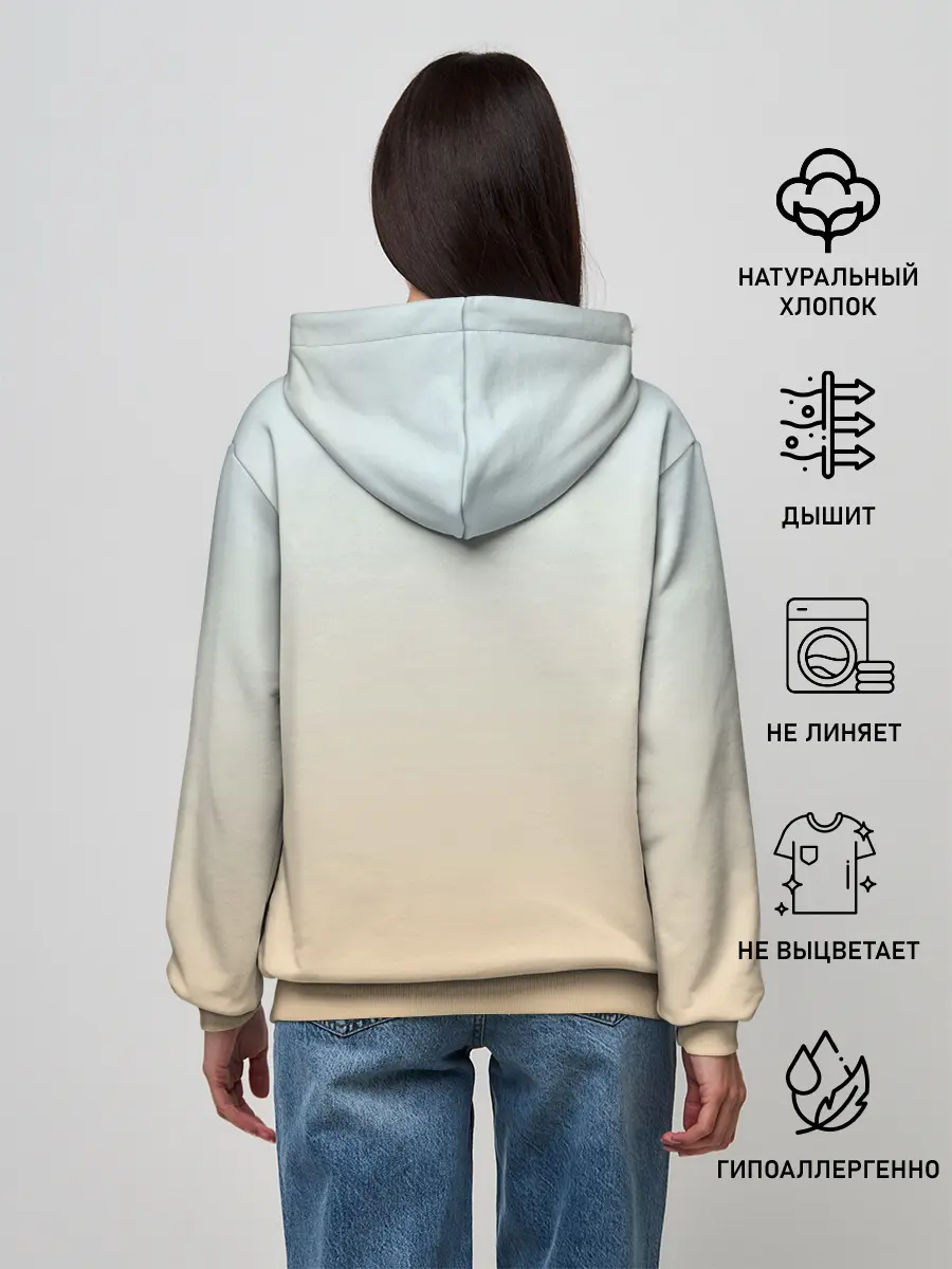 Женское худи / Рыба