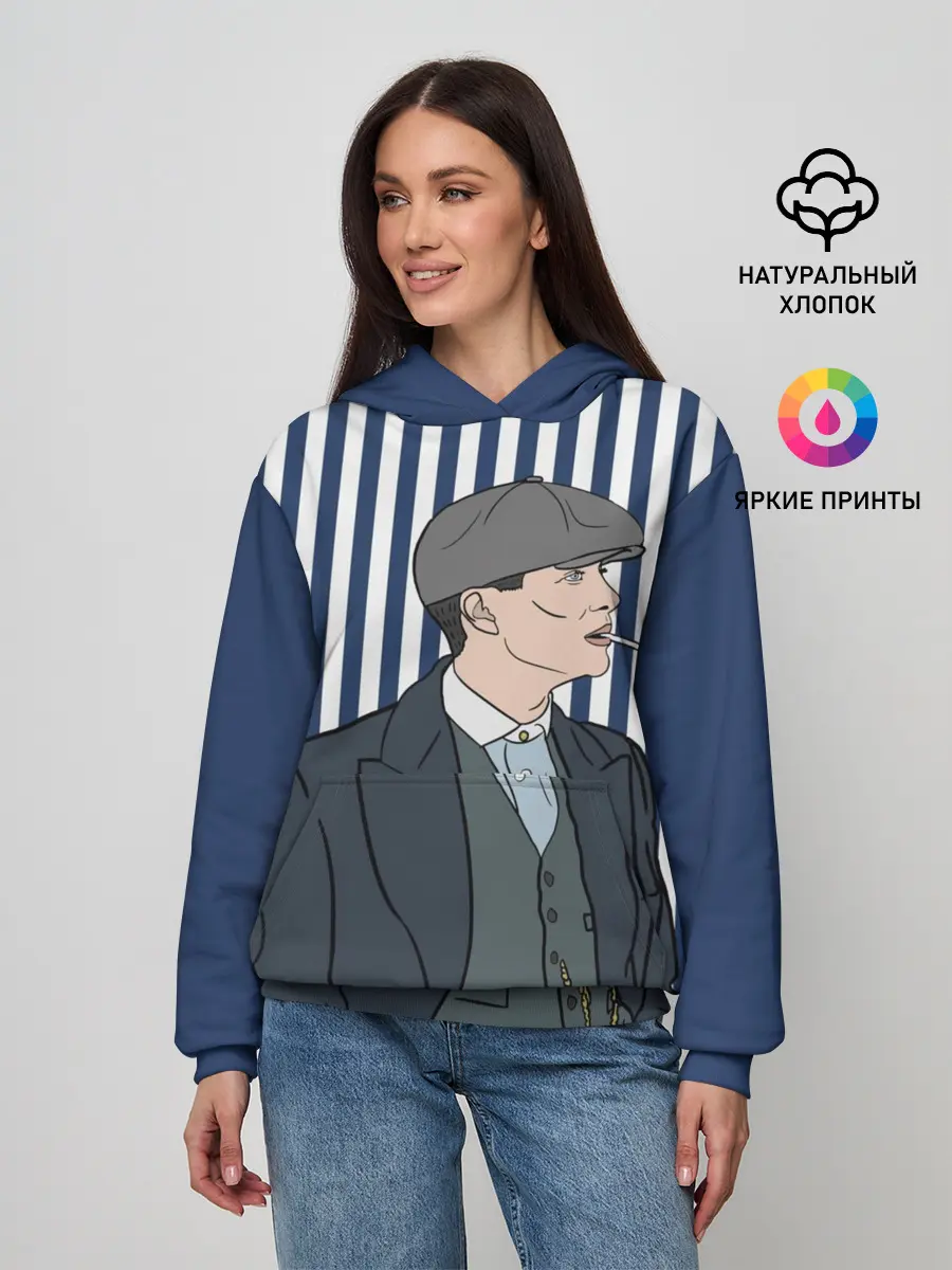 Женское худи / Острые козырьки