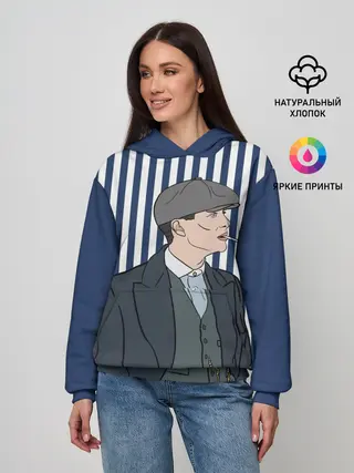 Женское худи / Острые козырьки