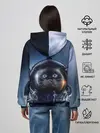 Женское худи / Кот космонавт