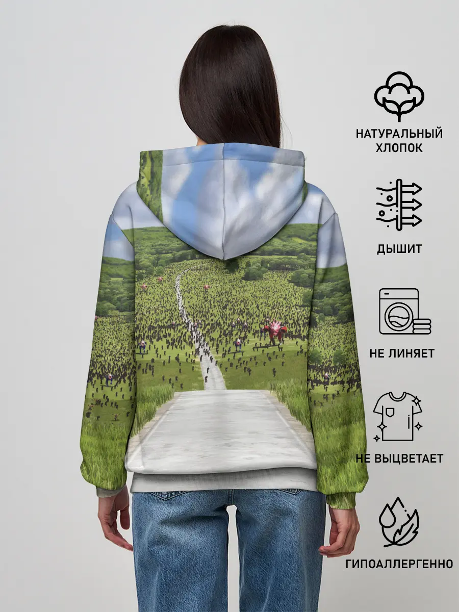 Женское худи / SERIOUS SAM 4: PLANET BADASS