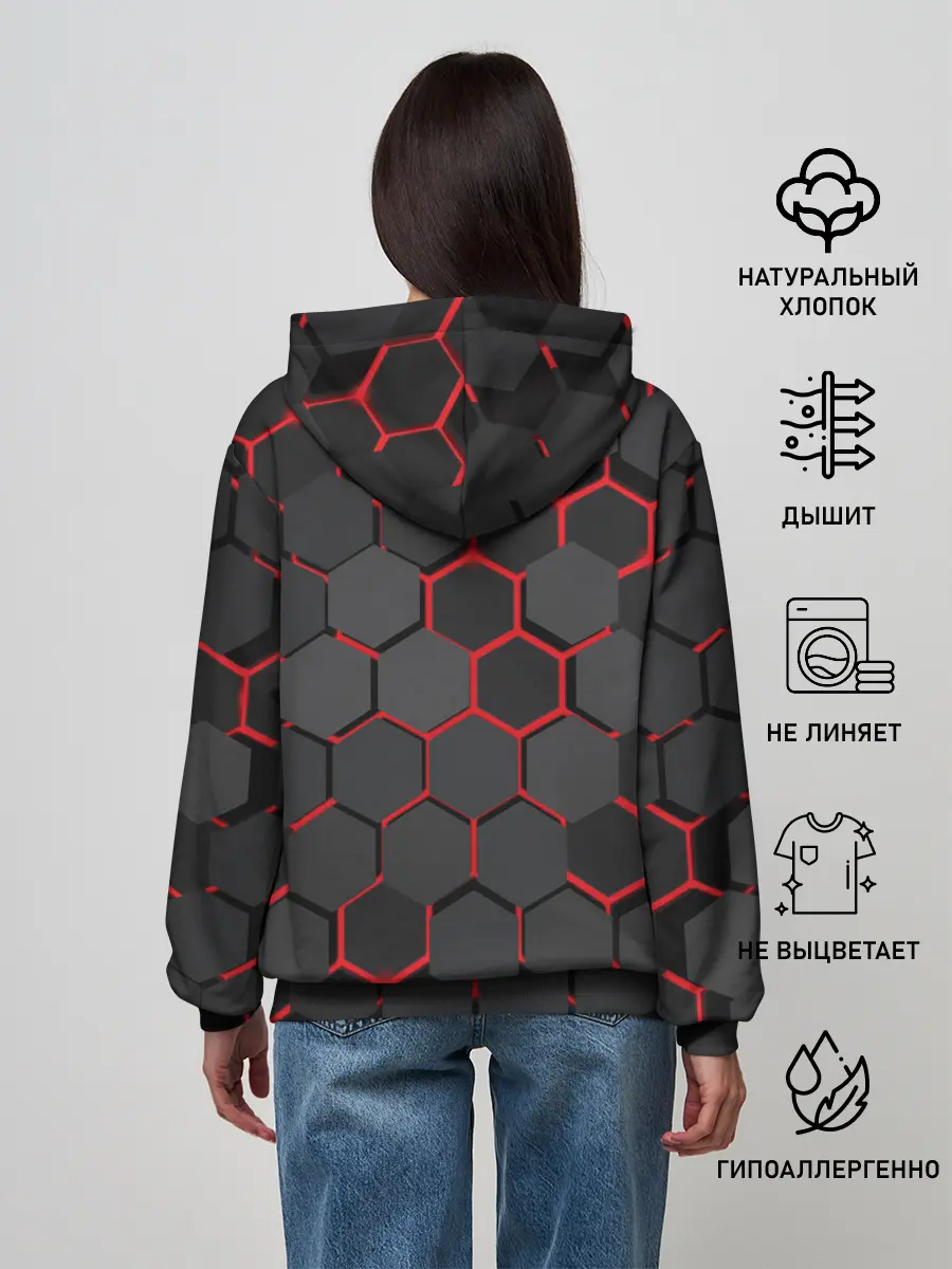 Женское худи / СТАЛЬНАЯ БРОНЯ