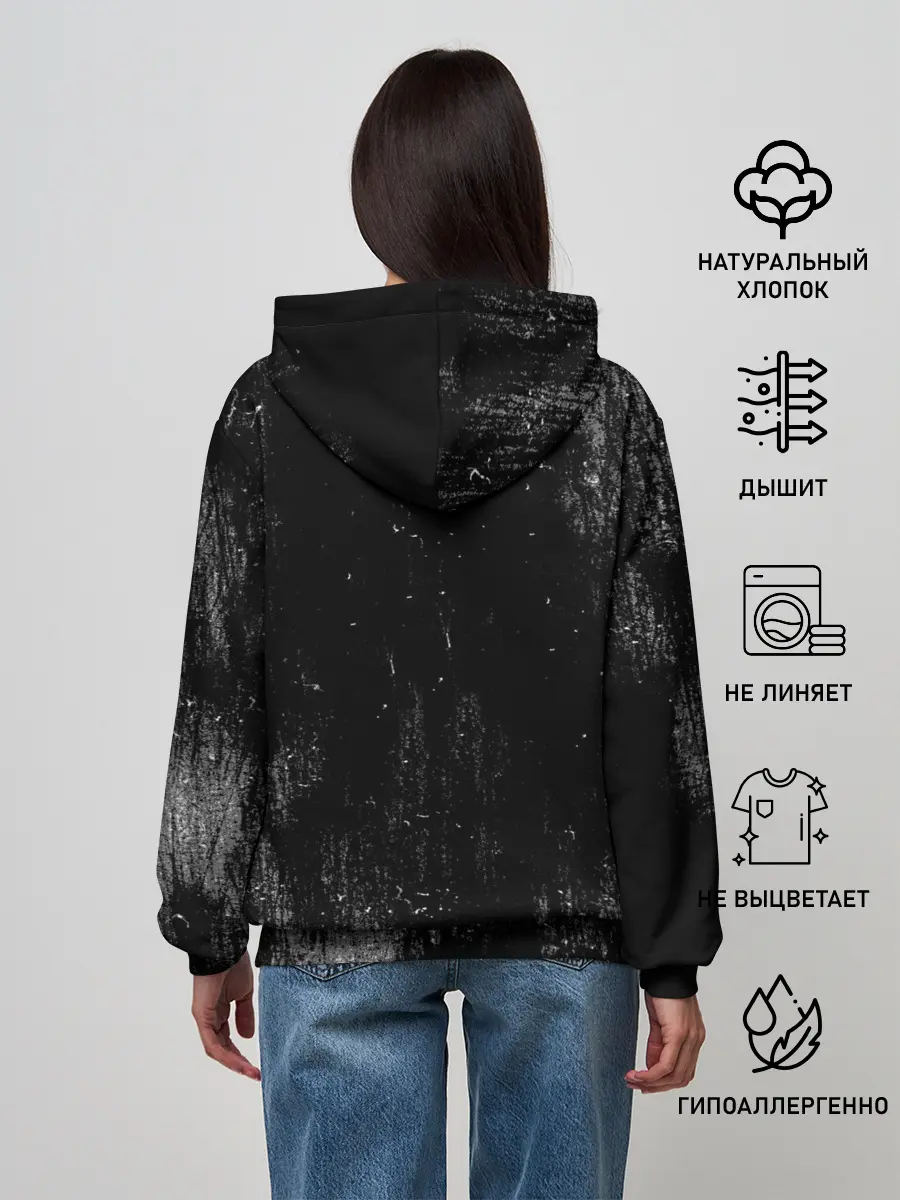 Женское худи / Острые козырьки