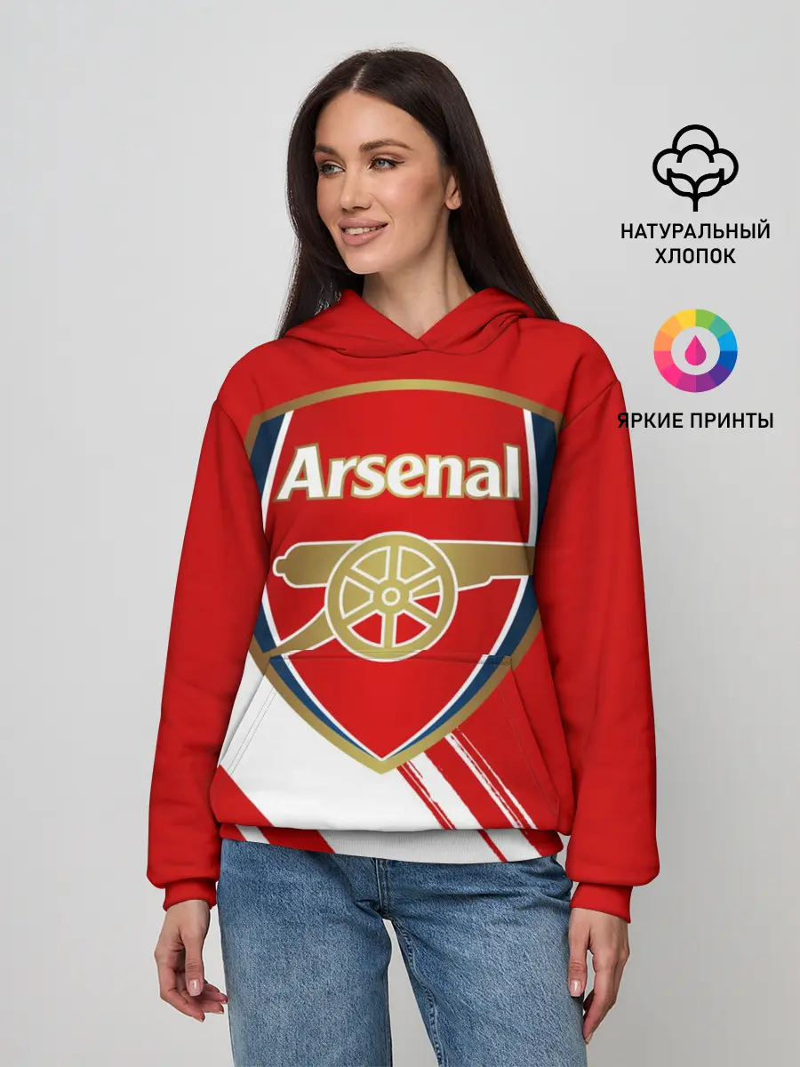 Женское худи / Arsenal