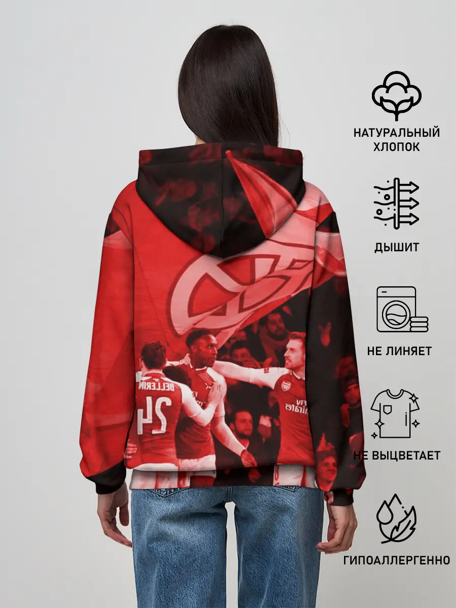 Женское худи / Arsenal