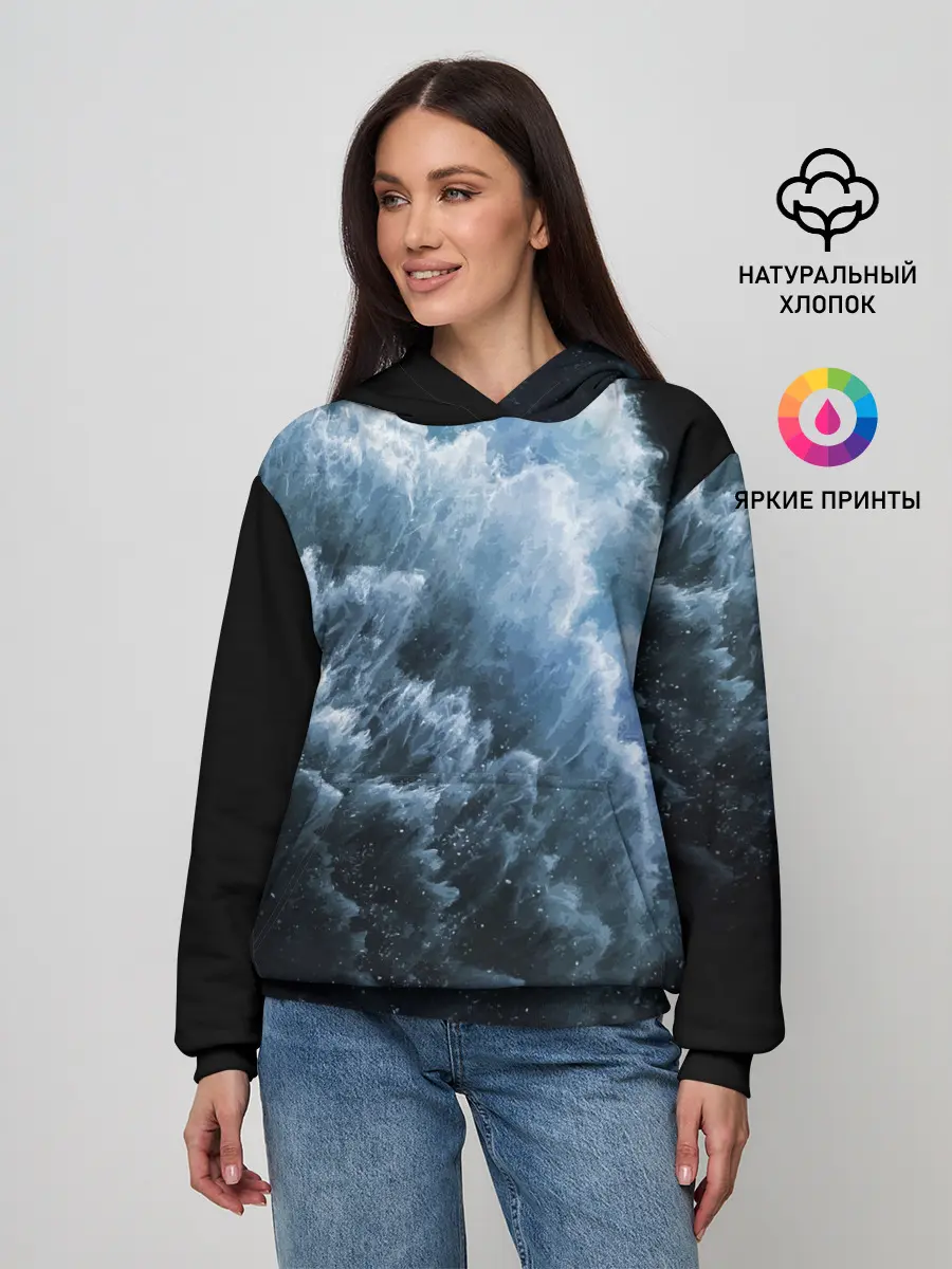 Женское худи / Обои iPhone 11 Pro