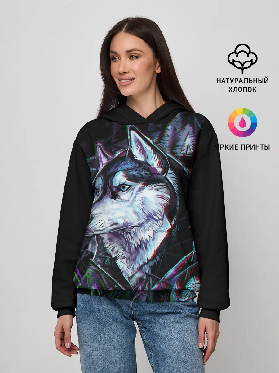 Женское худи / Хаски